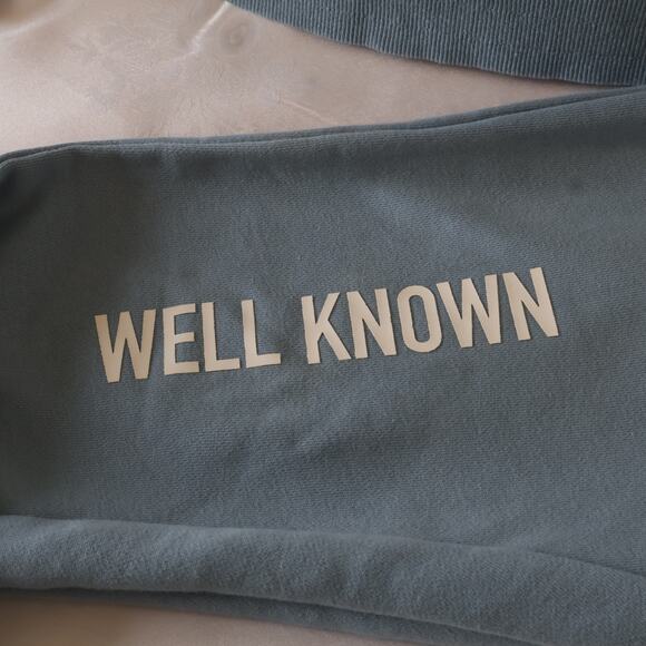 Well Known Studios Light Blue Hoodie & Jogger Set – Women’s Small - Picture 3 of 11